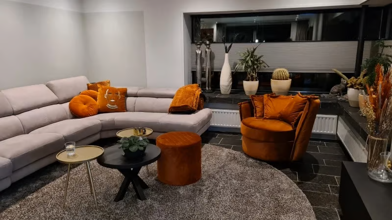 The trend colours for cushions – winter 2025 and early 2026